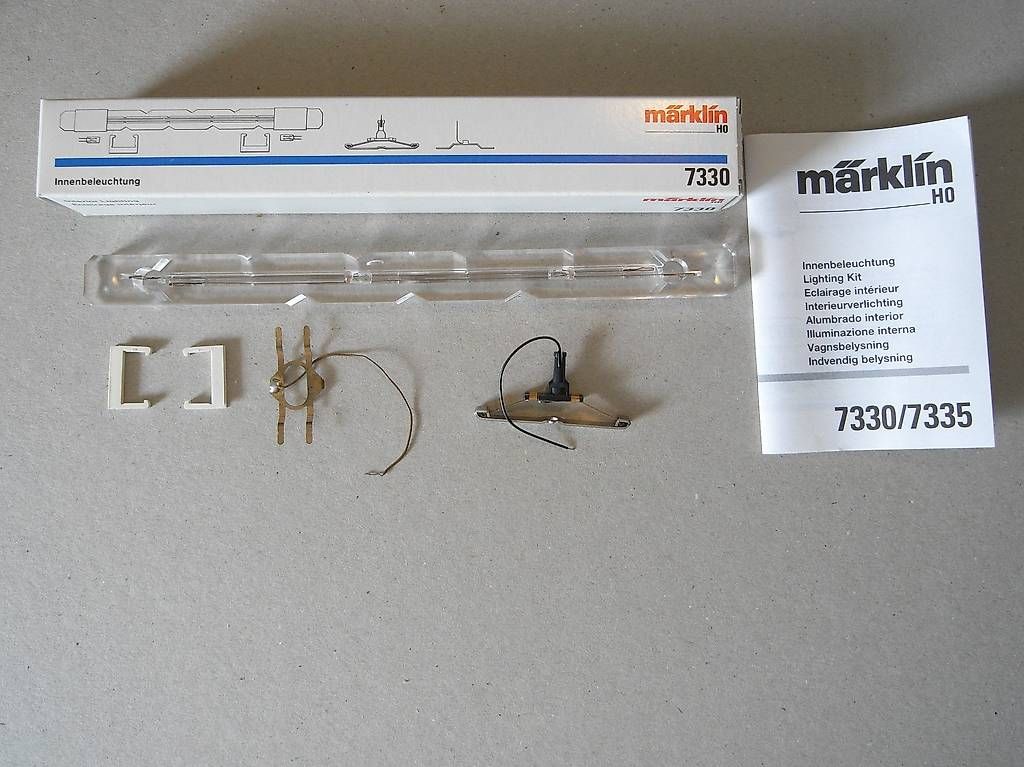 Märklin Modellini di ferrovie: Märklin Innenbeleuchtung 7330 – Usato da Bern venduto da Sot 1