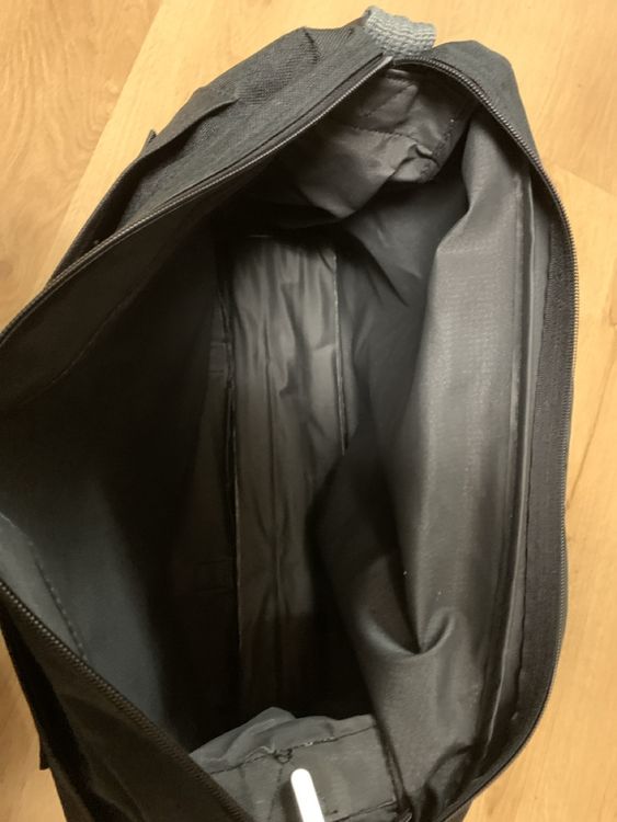Borse: Geräumige Umhängetasche/Laptoptasche schwarz – Usato da Meilen venduto da Flockenwirbel 3