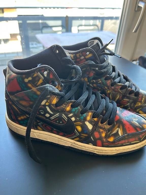 Nike Scarpe da uomo: Concepts x Nike SB Dunk High Stained Glass – Usato da Fully venduto da mxbdh