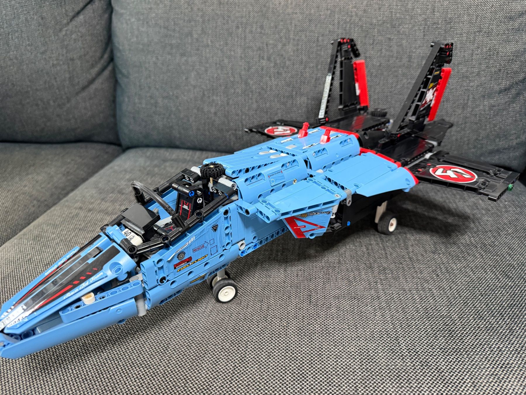 Lego Baukästen: LEGO Technic 42066 Jet mit Anleitung & OVP – Gebraucht aus Riehen von Nyenhuis 3