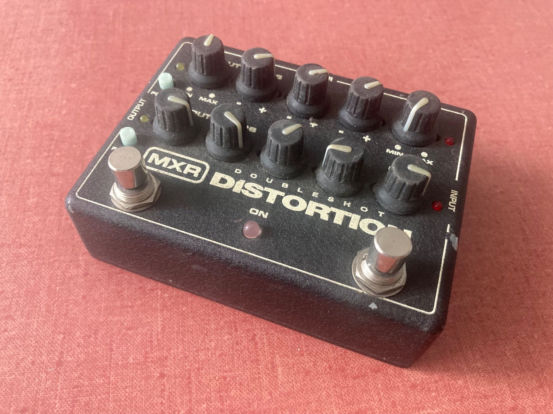 Strumenti musicali: MXR Doubleshot Distortion Gitarren Pedal – Difettoso da Zürich venduto da j-nas