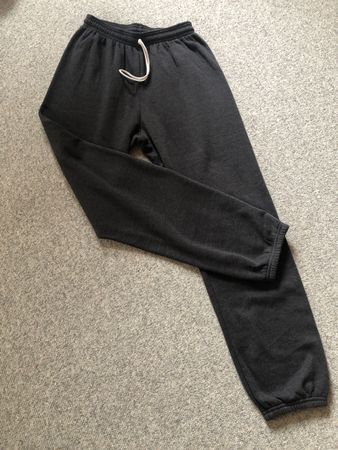 Lounge-/Trainingshose Jersey, anthrazit,  38/40, NEU!