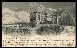 AK Caux, Caux et les Rochers de Naye en hiver