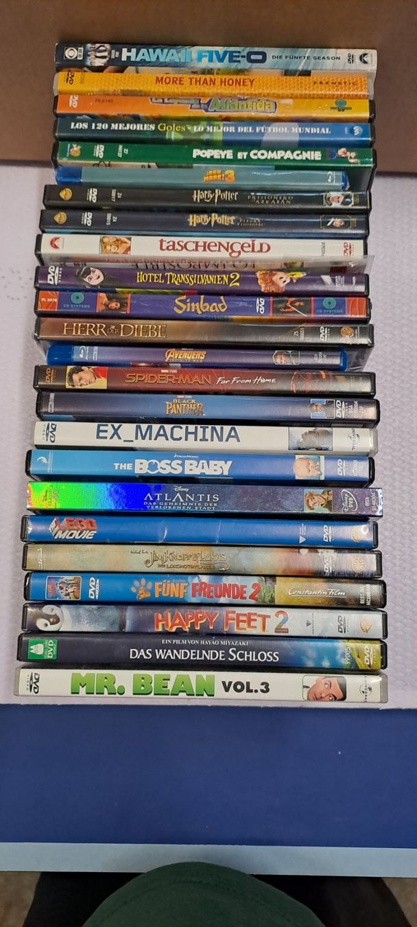 Tutti i DVDs: 25 DVD – Usato da Basel venduto da Marktplatz11