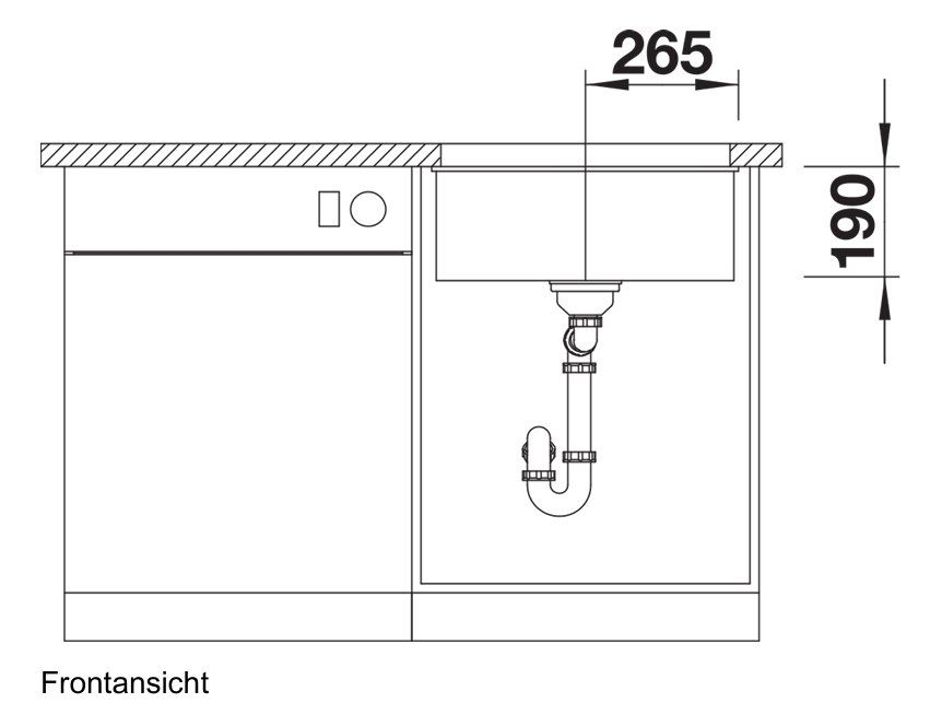 Blanco Lavabi & lavandini: 091 Blanco Spülbecken SUBLINE 500-U – Nuovo e nell'imballaggio originale da Derendingen venduto da Meisterstuecke 5