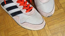 Adidas in weiss/rosa/blau