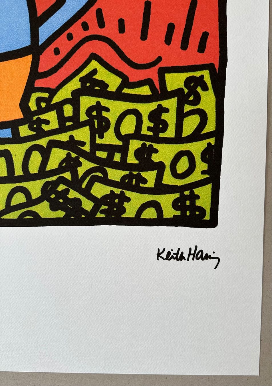 Gemälde: Keith Haring: Andy Mouse, POP Art 10/150 – Neu (gemäss Beschreibung) aus Meilen von Smgdesign 2