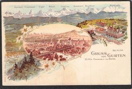 ^Litho Gruss vom Gurten