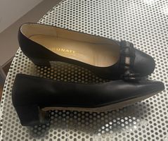 Leder Schuhe schwarz Gr. 38 von Brunate