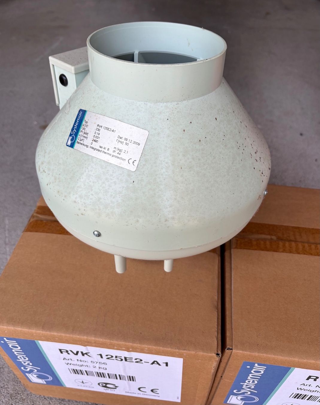 Ventilatoren: Einbau-Ventilator Lüfter Klima – Neu und originalverpackt aus Altendorf von Sonnensch5 1