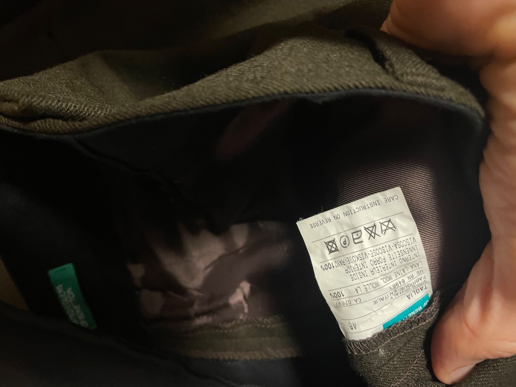 Completi: Blaser e pantaloni Benetton – Usato da Augio venduto da mal_58bk