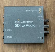Blackmagic SDI to Audio