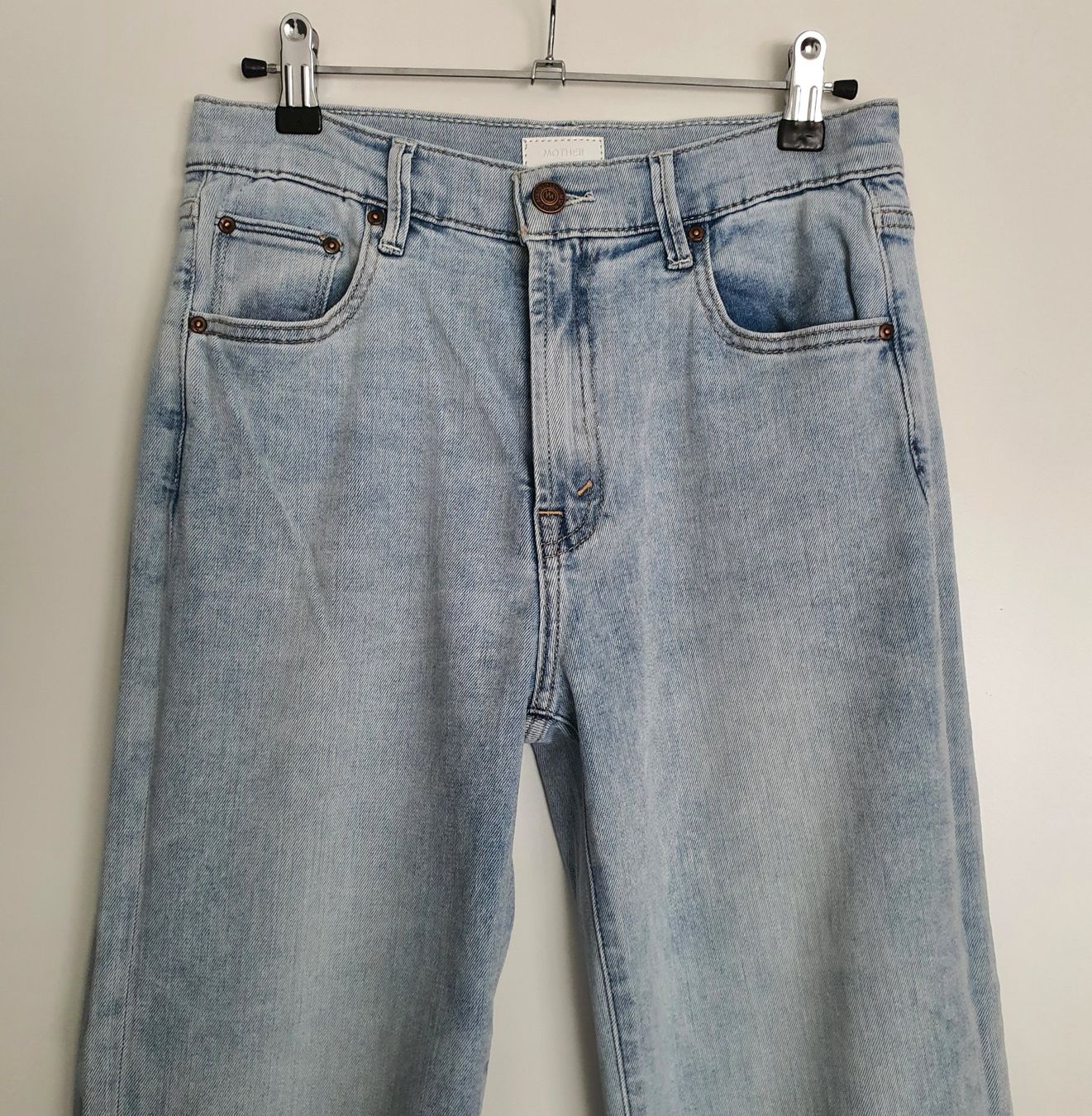 Jeans: Sommerlich leichte 7/8 Jeans Bleached Denim – Nuovo (secondo la descrizione) da Weiach venduto da sim_8s27 1