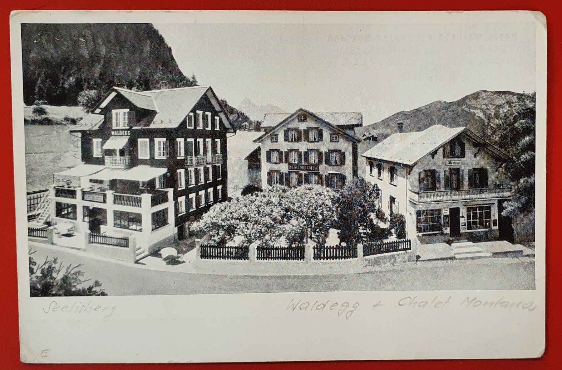 Cartoline postali: Seelisberg - Waldegg u. Chalet Montana – Usato da Kreuzlingen venduto da Rschweiz1
