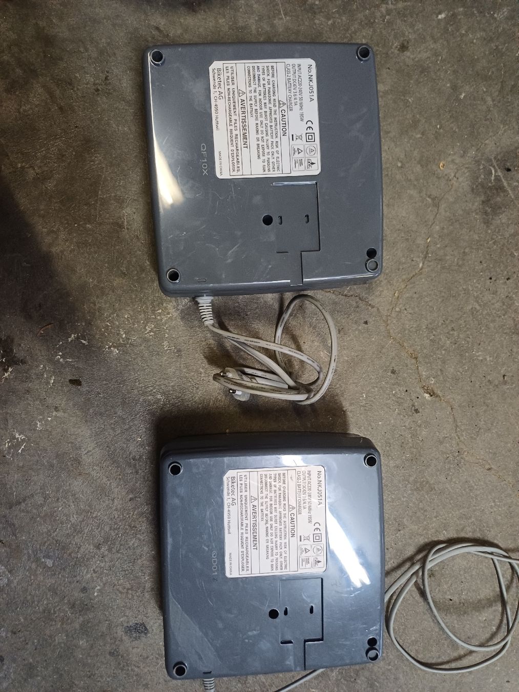Caricabatterie: 2x Ladegeraet 36V Li-Ion Akku – Difettoso da Wangenried venduto da Recycler94 3