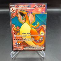 Charizard ex 183/165 Full Art Pokémon Englisch
