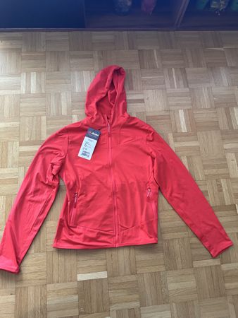Sherpa Saipal Damen Zip Hoody, Hellrot, L, PN 89.-