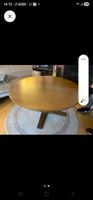 Runder Salontisch massiv Holz