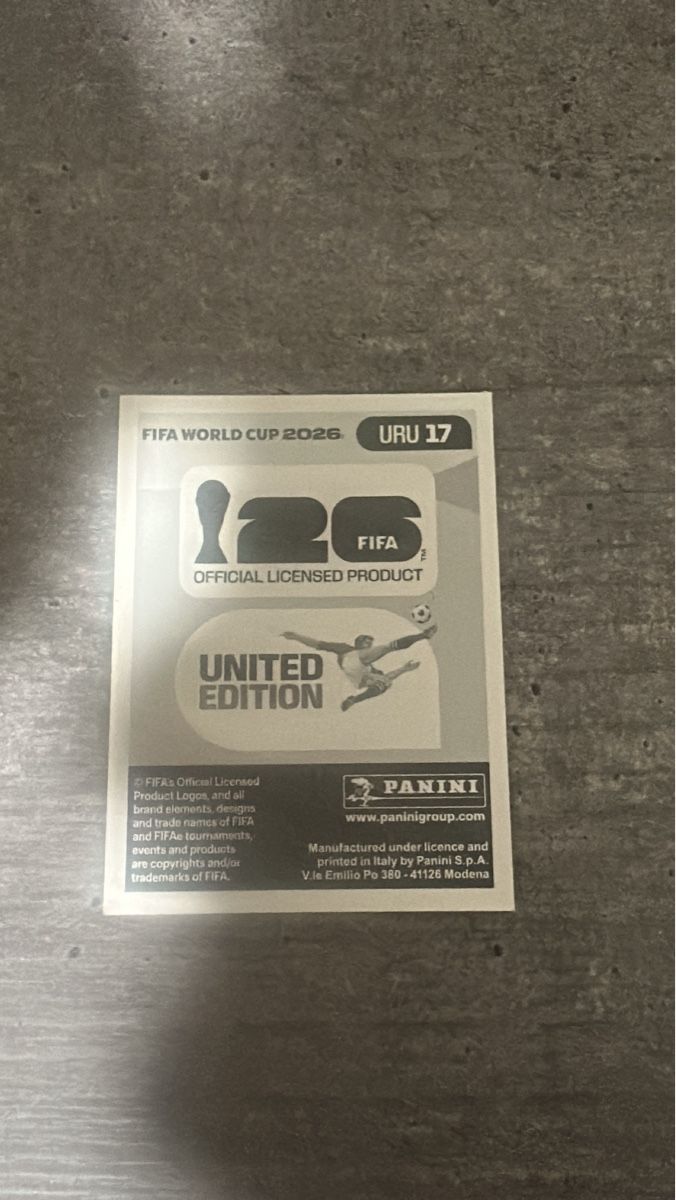Panini Carte collezionabili: URU 17 , FIFA WORLD CUP 2026 PANINI  – Nuovo (secondo la descrizione) da Frauenfeld venduto da 1PegPeg1 1