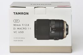 Tamron Di Macro SP 90mm f/2.8 M 1:1 VC USD für Nikon