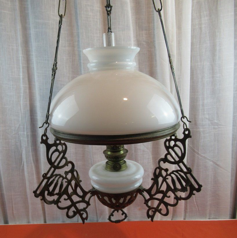 Lampadari & plafoniere: Deckenlampe Petroleum Jugendstil – Usato da Flums venduto da Flumsantik 1