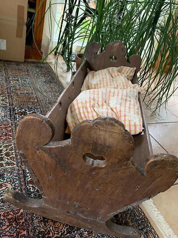 Wippen & Schaukeln: historische Babywiege – Gebraucht aus Hettlingen von FamilieSchroeder 3