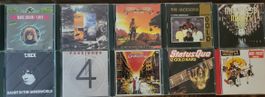 CDs T.Rex, Foreigner, The Jacksons, Status Quo 10Stk.