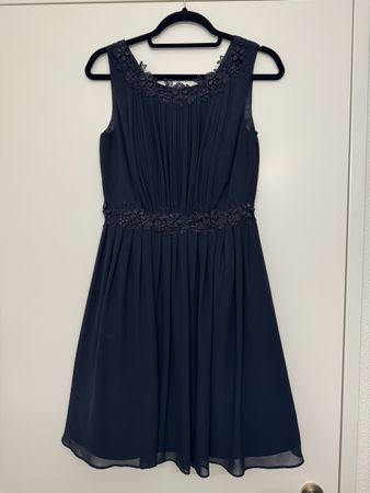Cocktailkleid, Jake*s, dunkelblau, Gr. 34