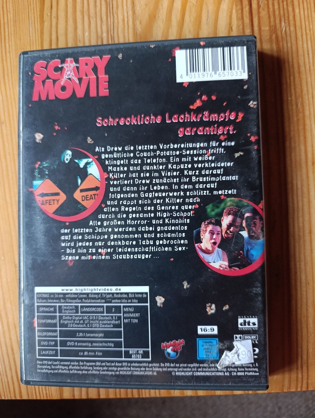 Alle DVDs: Scary Movie – Gebraucht aus Fischenthal von anj_gp6g 1