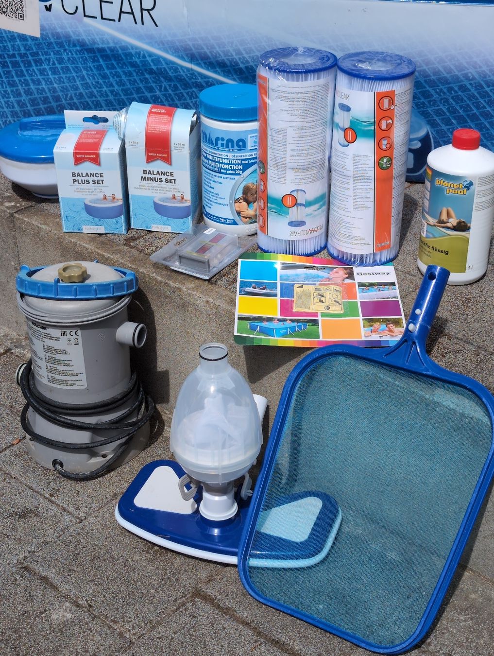 Piscine: Pool Zubehör Sommer-Set – Usato da Bassersdorf venduto da optimaniac 1