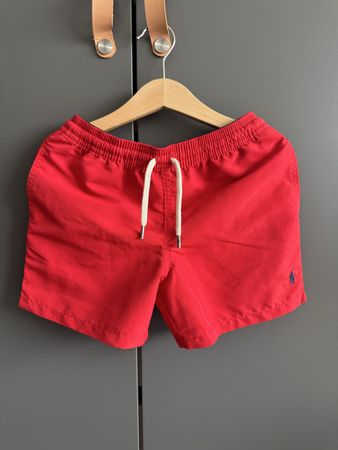 Kinder Badehose Polo Ralph Lauren rot Grösse 5 guter Zustand