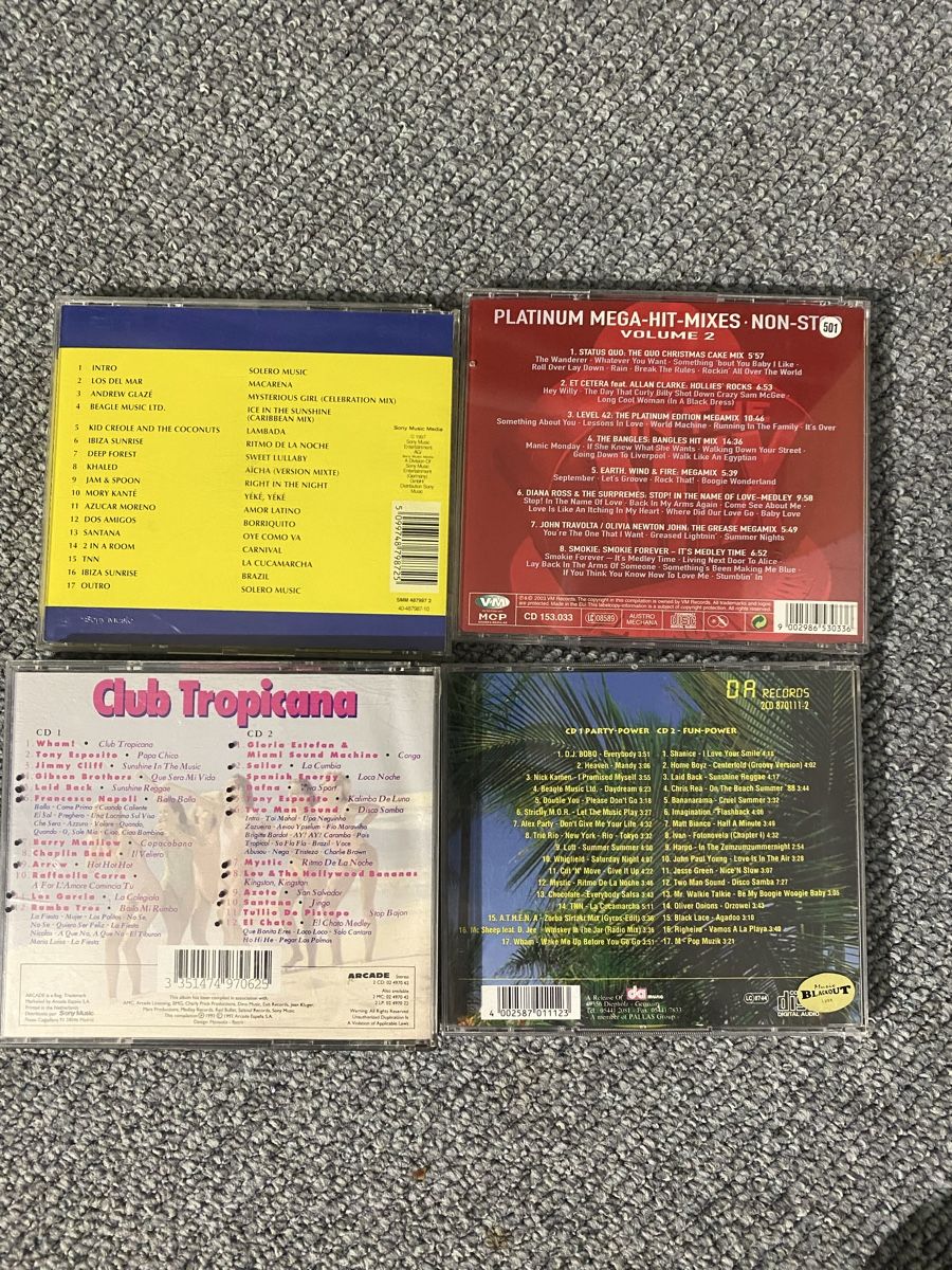 CD: 4 CD Sampler Diverses – Usato da Diessbach b. Büren venduto da cowansville 1