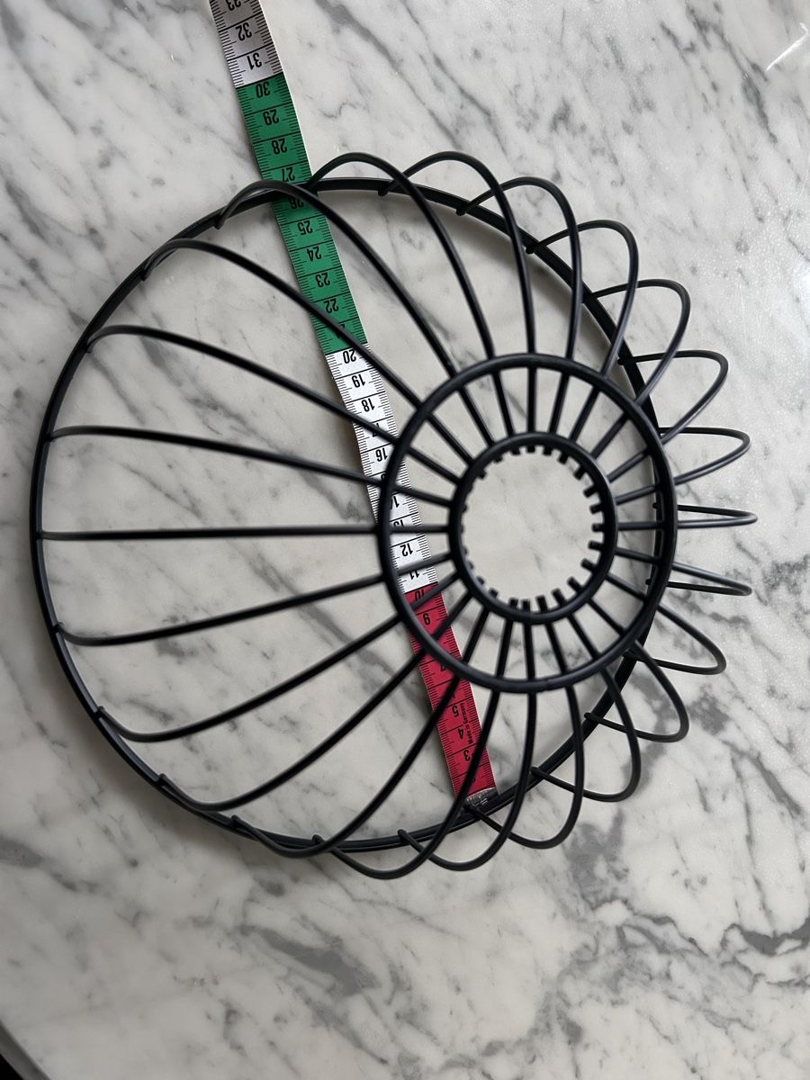 Sonstiges für Haushalt & Wohnen: Black metal fruit basket – Neu (gemäss Beschreibung) aus Biel/Bienne von zit_v5yc 3