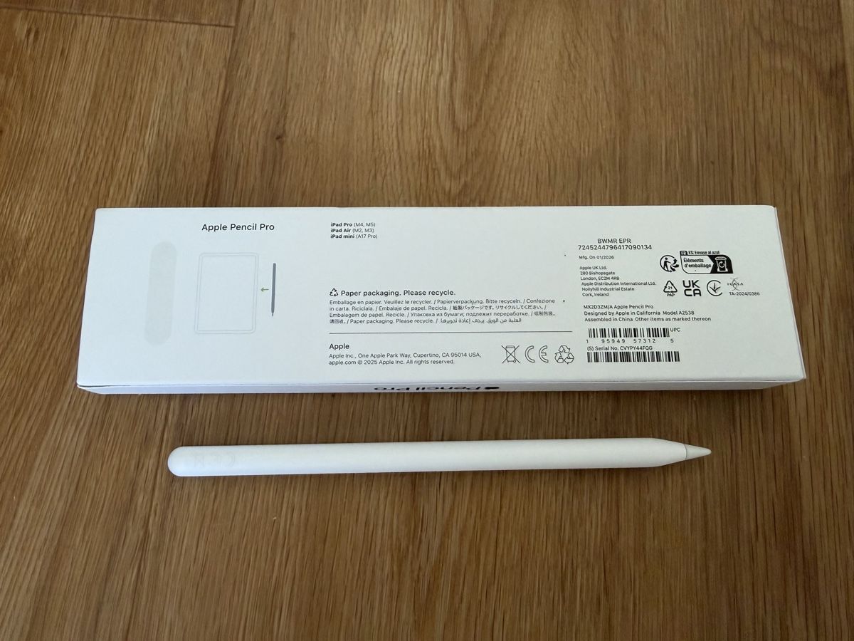 Apple Penna & Evidenziatori: Apple Pencil Pro MX2D3ZM/A neuwertig – Nuovo (secondo la descrizione) da Niederbipp venduto da Snooker821 1