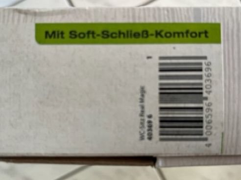 WC: WC-Deckel  neu -  Sitzplatz – Neuf avec emballage d'origine à Altbüron par Februar26 3