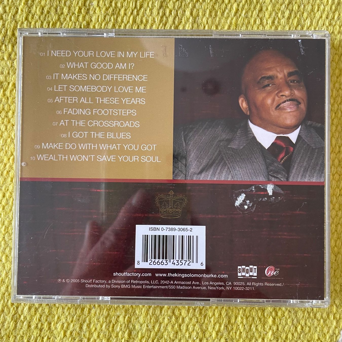 CD: SOLOMON BURKE-MAKE DO WITH WHAT YOU GOT – Usato da Rorschacherberg venduto da CD-Roli 1
