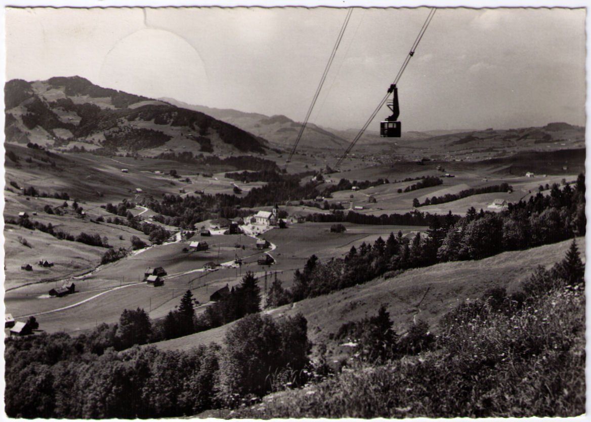 Cartoline postali: Hoher Kasten - Luftseilbahn – Usato da Binningen venduto da Mountainrider