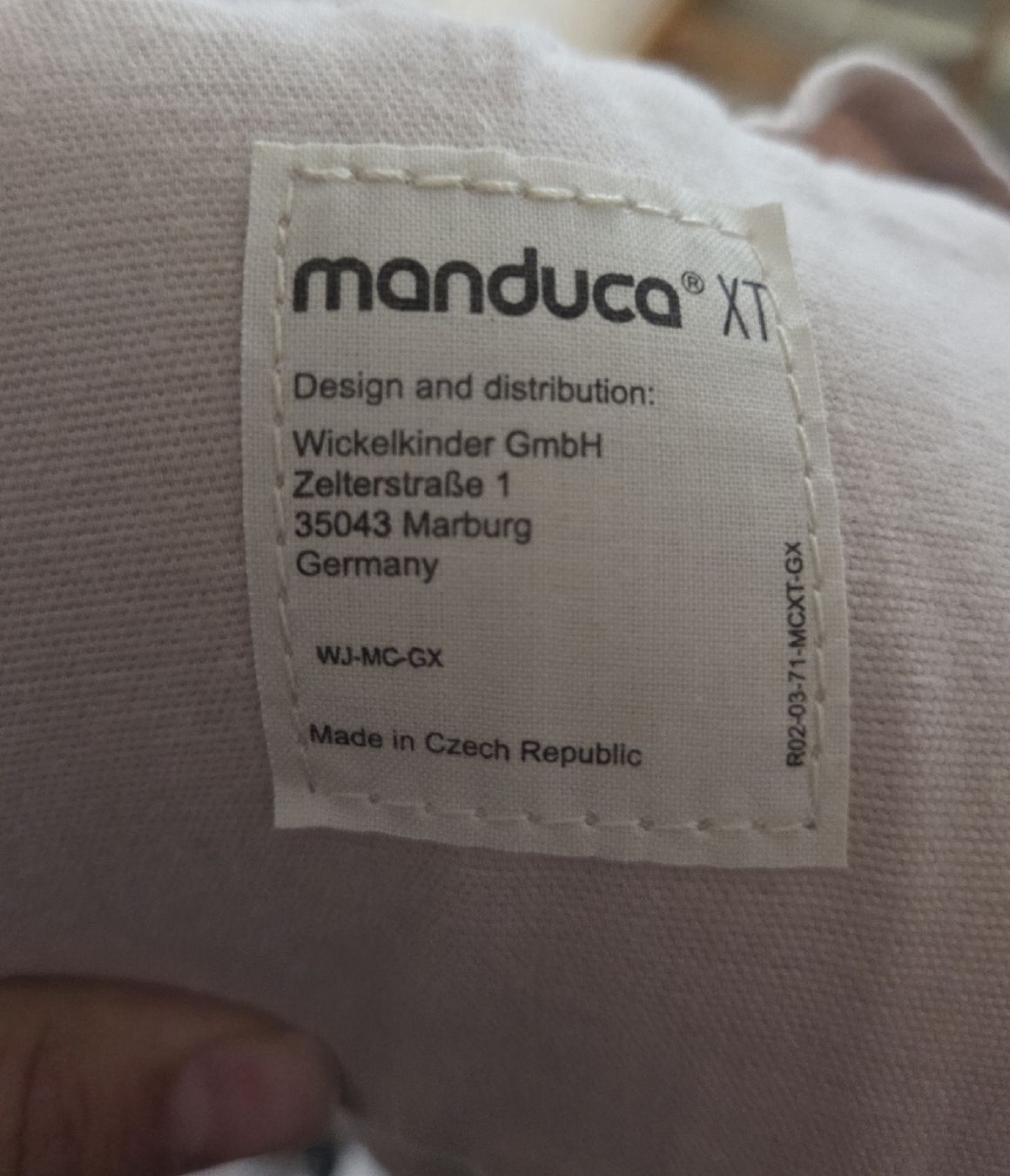 Manduca Porte-bébés ventraux & dorsaux: Manduca Trage – Neuf (Voir description) à Volketswil par c_k-m 1