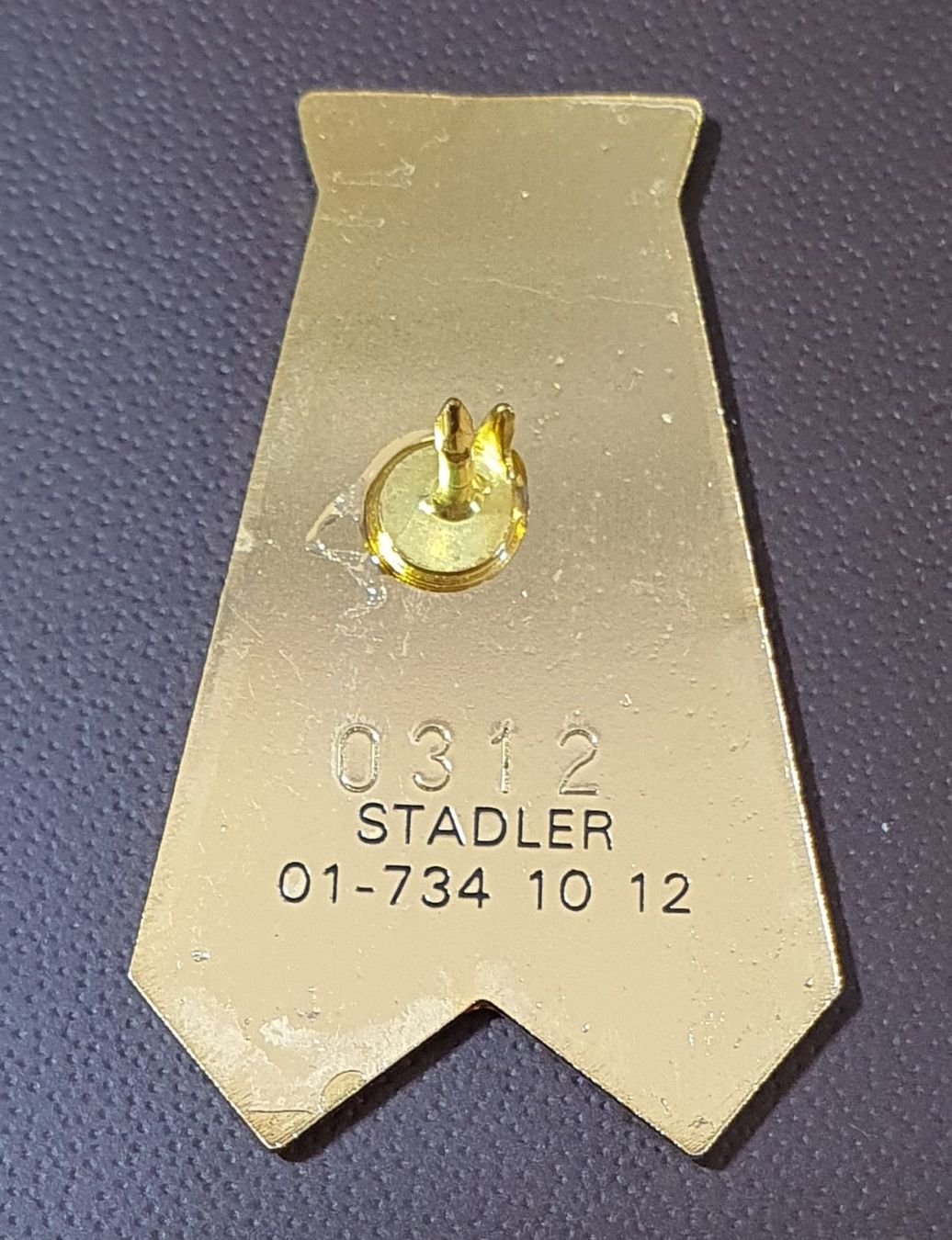 Cravatte: P898 - Pin Post PTT Krawatten Modelle  Nr. 312 – Usato da Reinach BL venduto da Boston-Verkauf 1