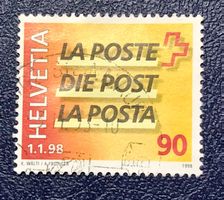 Nr.937 Neues Post-Signet  Sondermarken GESTEMPELT 1998   