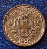1 RAPPEN JAHR 1926 - SCHWEIZ 