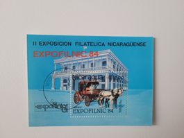Block Nicaragua 1984 Expofilnic 84