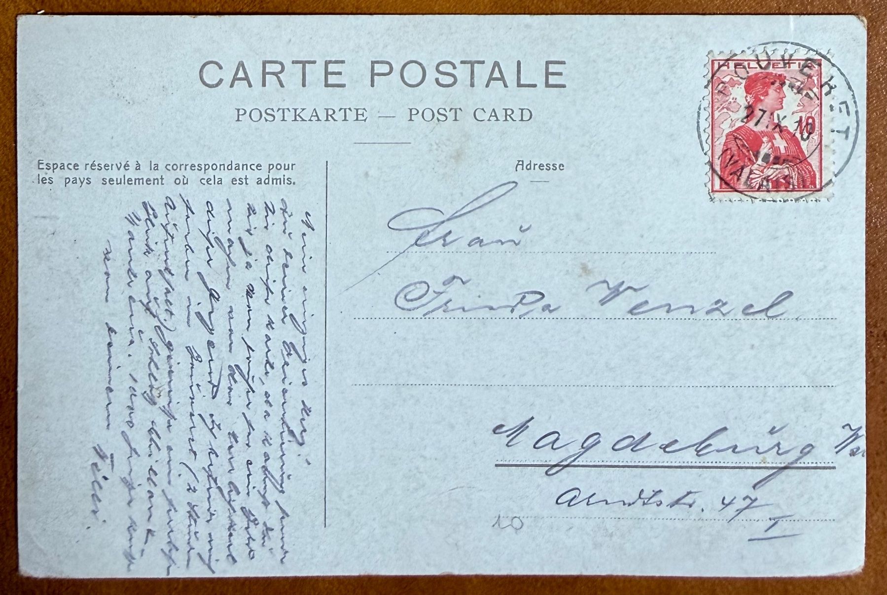 Cartes postales: Léman - Map - Chillon 1910 – D'occasion à Lutry par Ediego 1