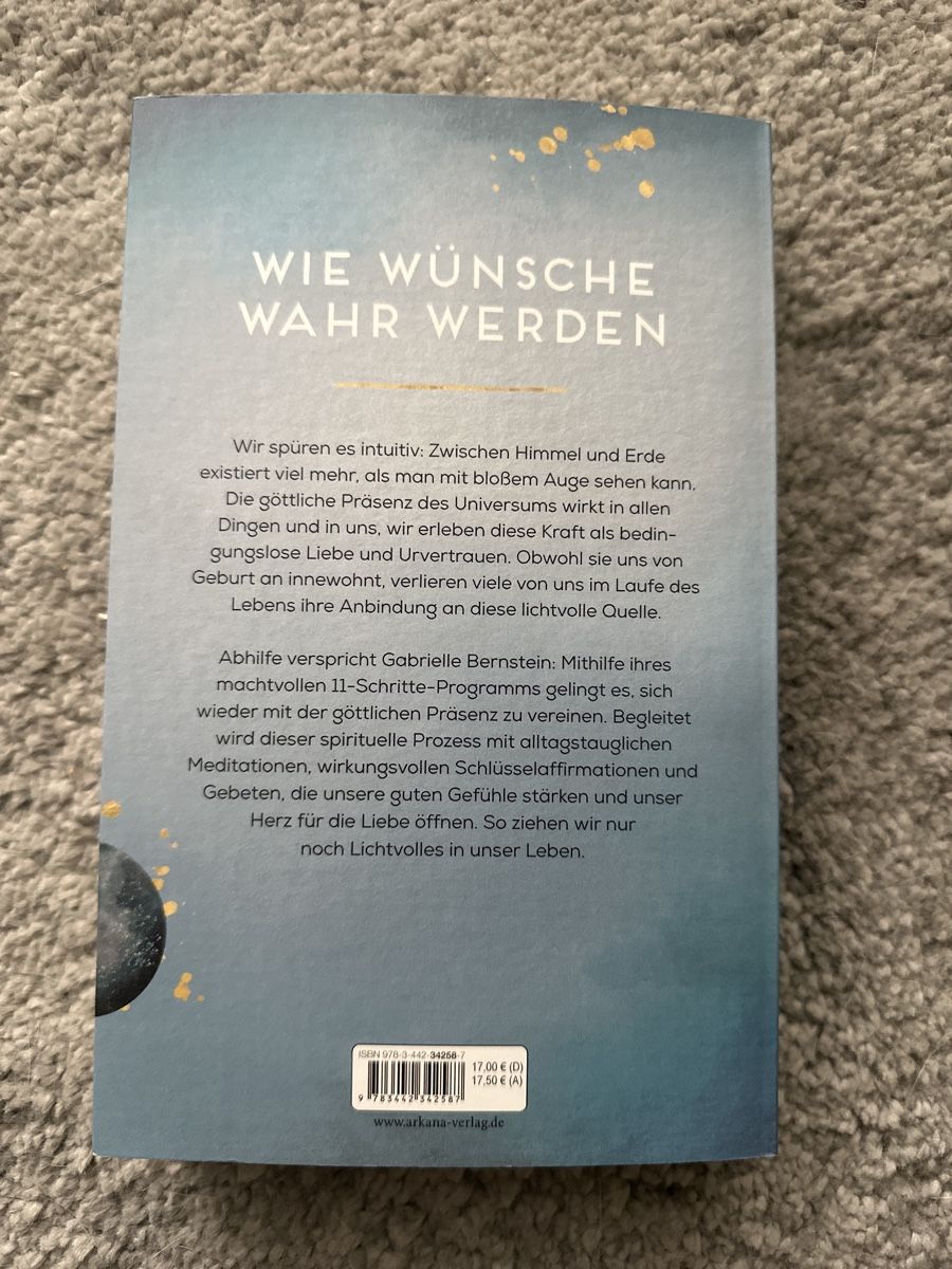 Libri: Gabrielle Bernstein: Das Universum schenkt dir Alles – Nuovo (secondo la descrizione) da Wangen SZ venduto da Jaay_Sky 1