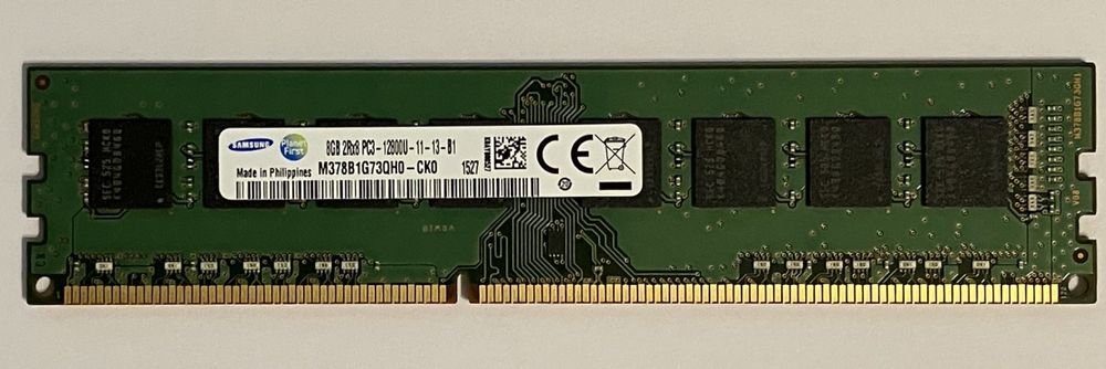 Samsung M378B1G73QH0-CK0, 8GB 2Rx8 PC3 12800U-11-13-B1 | Kaufen auf Ricardo