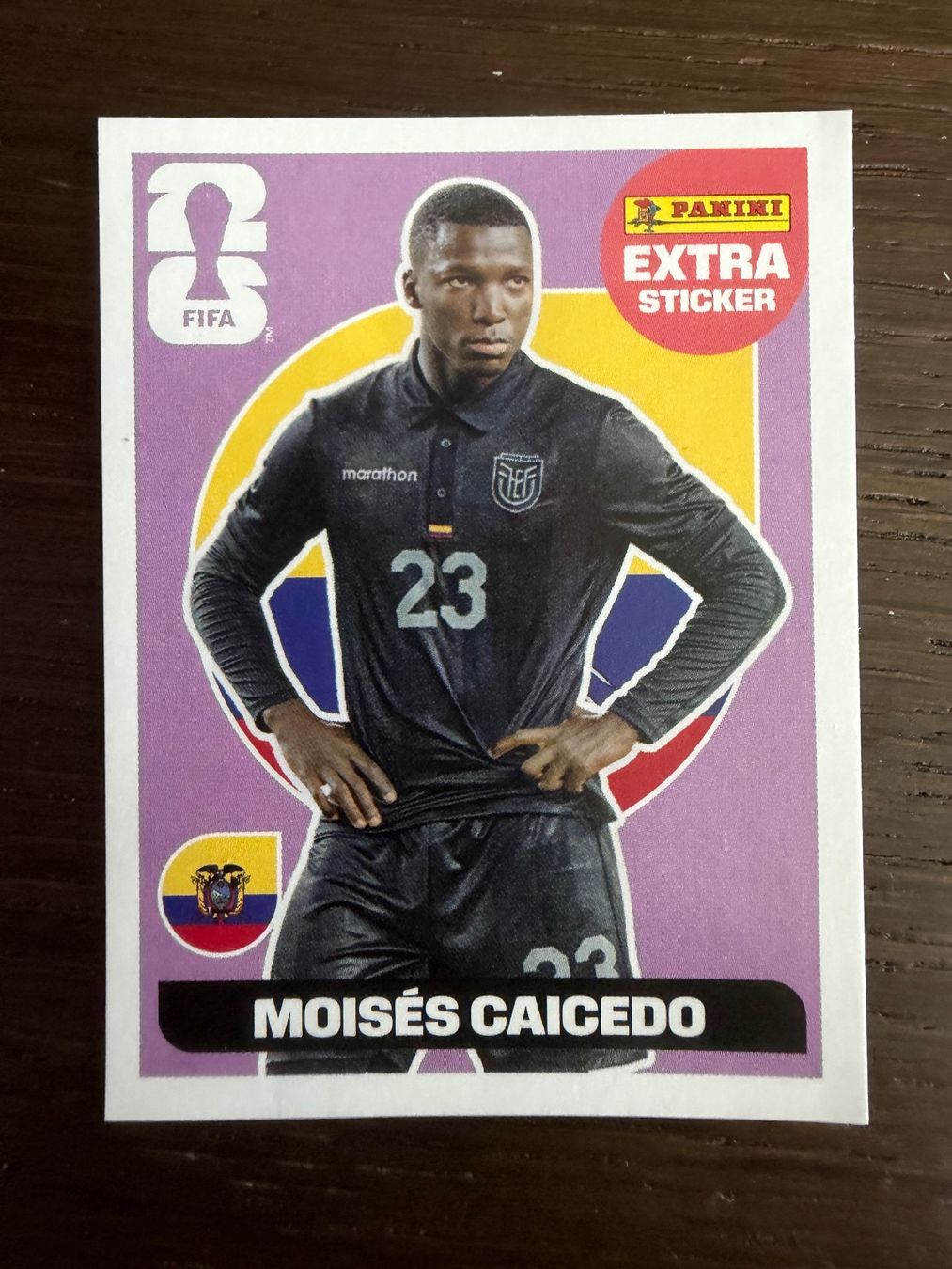 Panini Carte collezionabili: Moisés Caicedo - Panini Extra Sticker WM 2026 – Nuovo (secondo la descrizione) da Männedorf venduto da Stefanhofmann