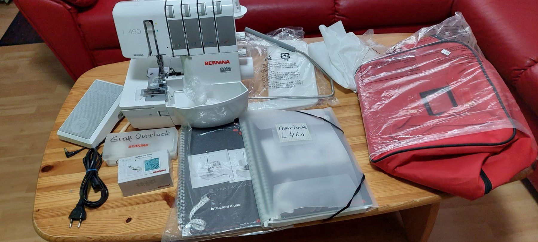 Bernina Nähmaschinen: Bernina Overlock L460 – Gebraucht aus Kaltenbach von Mountainhigh