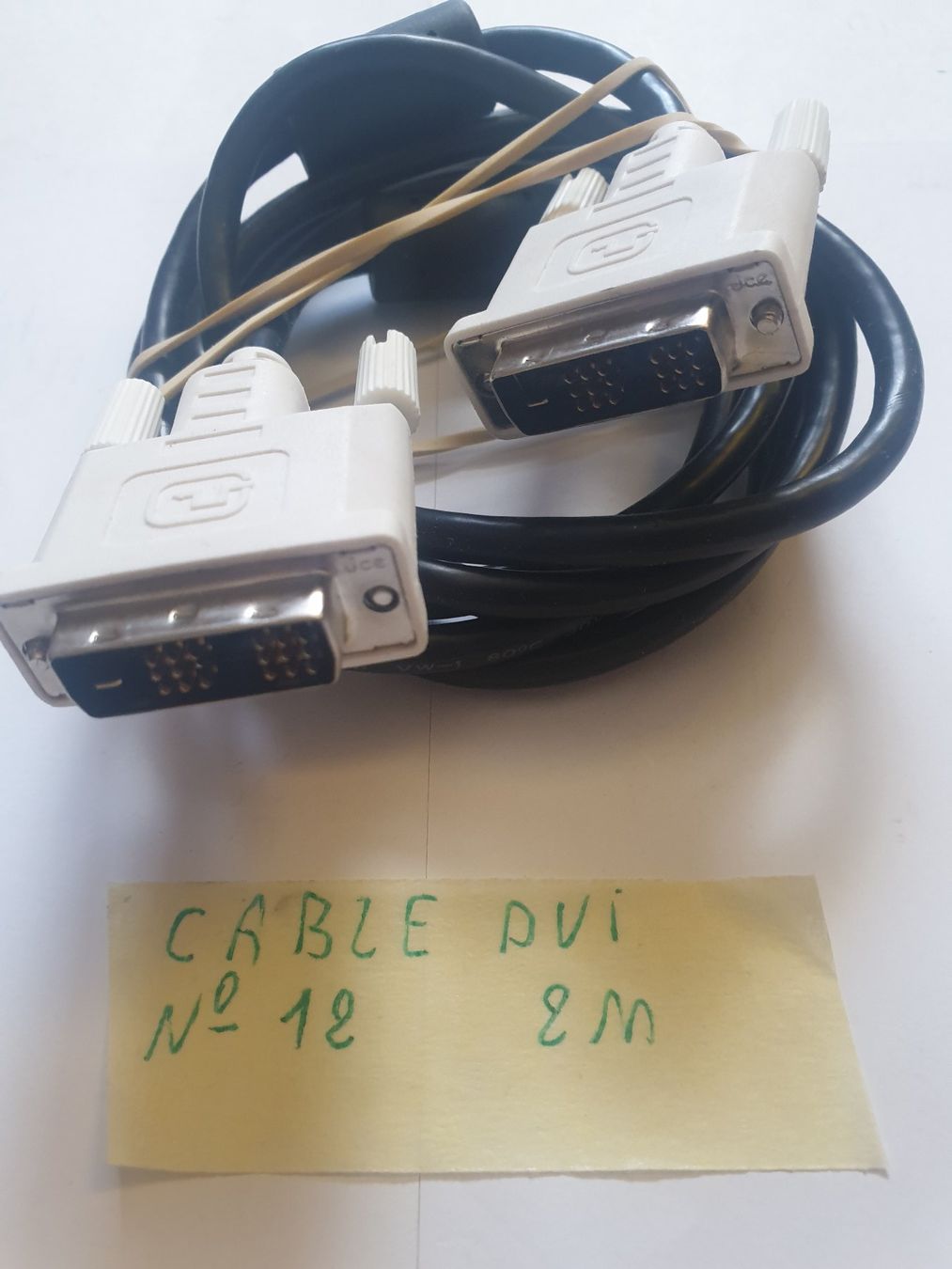 Kabel: Câble Dvi to Dvi / 2m / pas testé – Gebraucht aus Moudon von Amaroli7