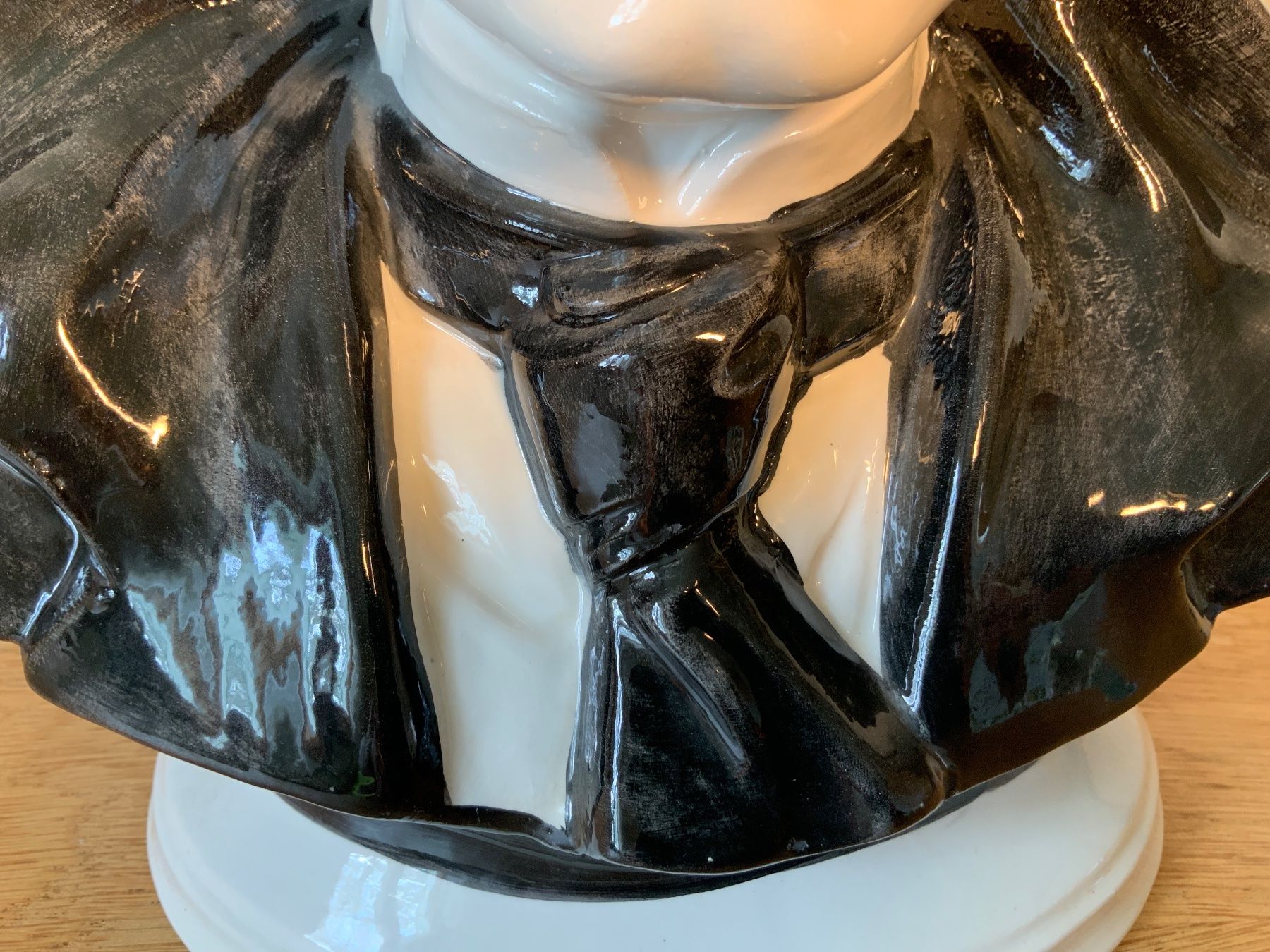 Statuette: Büste: Charly Chaplin, Keramik - Sammlerstück – Usato da Zürich venduto da ancillaschmidhauser 9