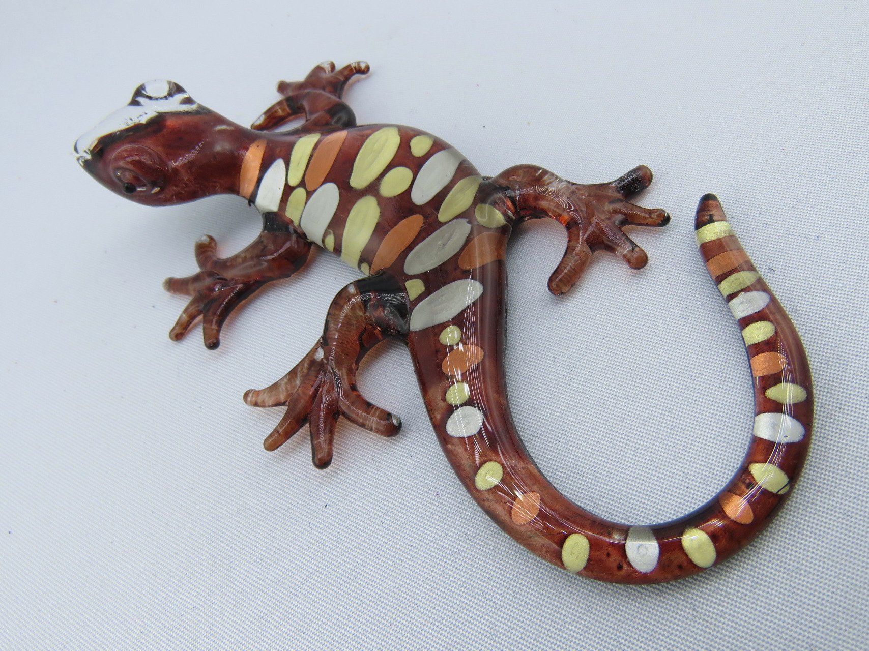 Figuren: Glas - EIDECHSE - Glasbläserei - Handarbeit - 11x6,5cm – Neu (gemäss Beschreibung) aus Grenchen von Yamahwildstar16 3